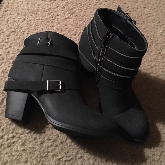 Black booties!