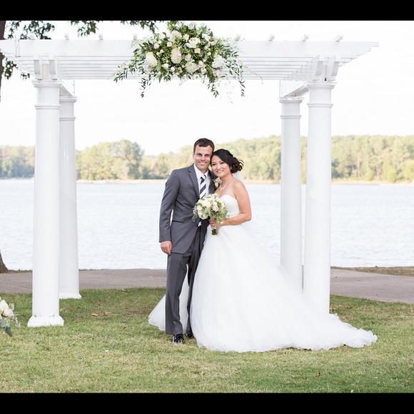 Mori Lee 5276 wedding dress size 8 - Picture 2 of 4