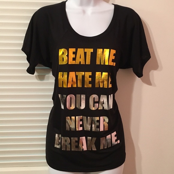 Pop Fusion Michael Jackson Flowy Raglan Tee - Picture 2 of 4