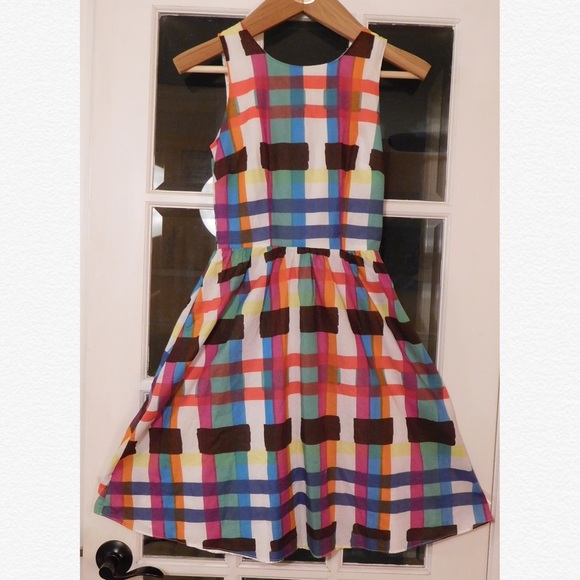 ModCloth Dresses & Skirts - Modcloth paint brush stroke a-line dress