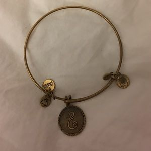 E Alex and Ani bracelet