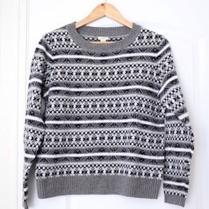 J.Crew Fairisle Sweater Size M NWT