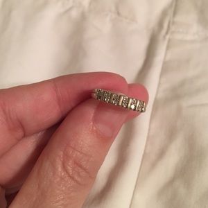 Real diamond promise ring