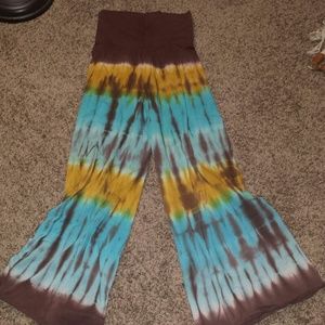 Hippie yoga pants