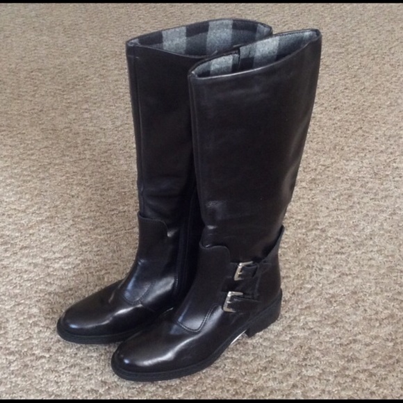 Charles David black tall boots - Picture 1 of 4