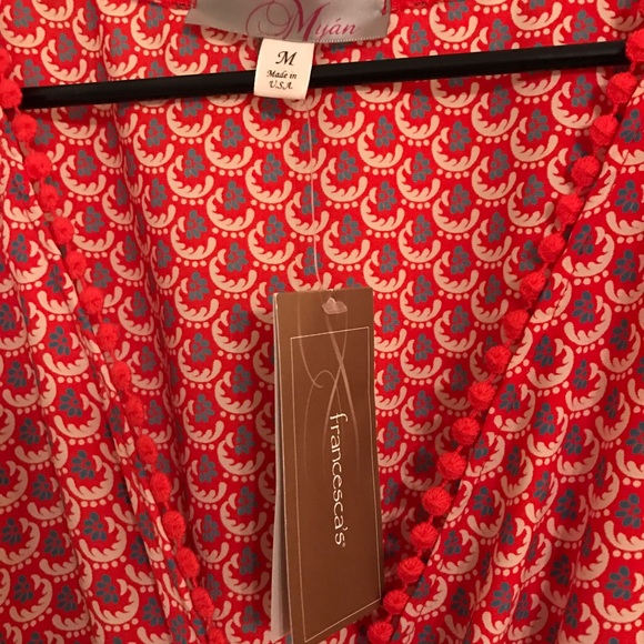 Francesca's Collections Patterned Dress - Picture 2 of 2