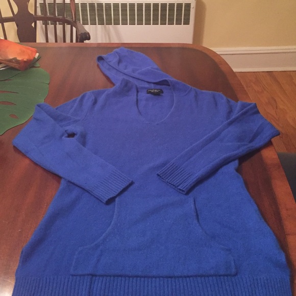 Cashmere hoodie!