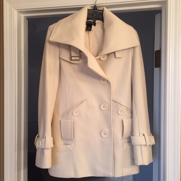 MODA International Victoria's Secret Wool Pea Coat
