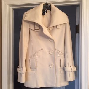 MODA International Victoria's Secret Wool Pea Coat