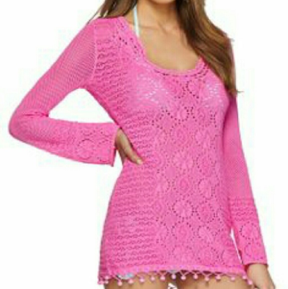 ATHENA CROCHET TUNIC SWEATER - Picture 3 of 4