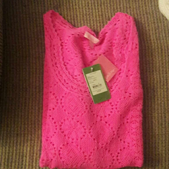 ATHENA CROCHET TUNIC SWEATER - Picture 4 of 4