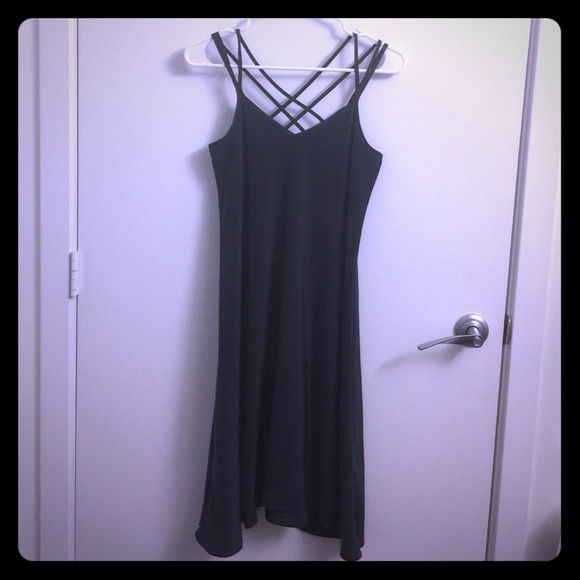 Metal grey dress