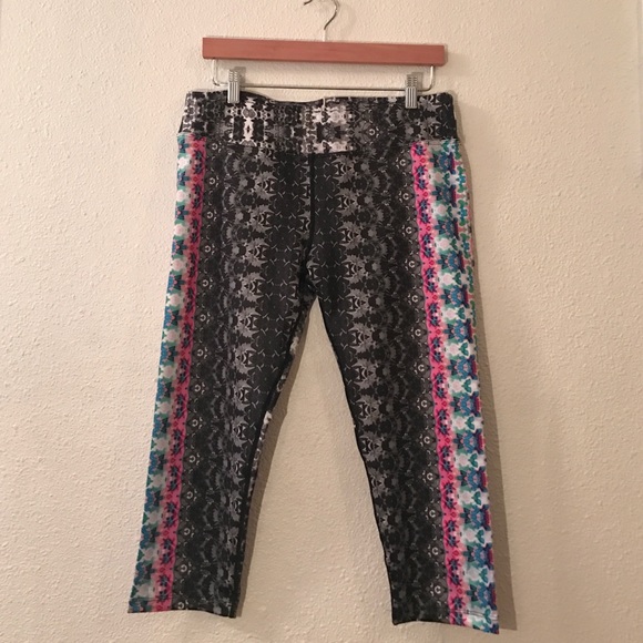 Patterned PrAna yoga pants