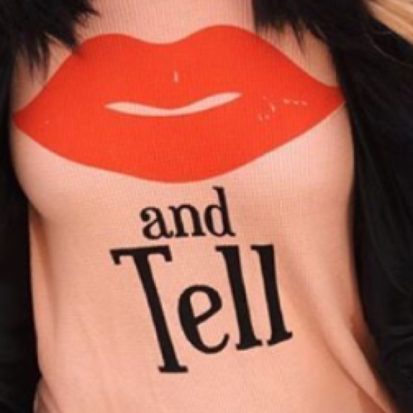 Wildfox kiss and tell top - Picture 3 of 3