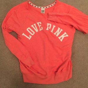 PINK crew neck