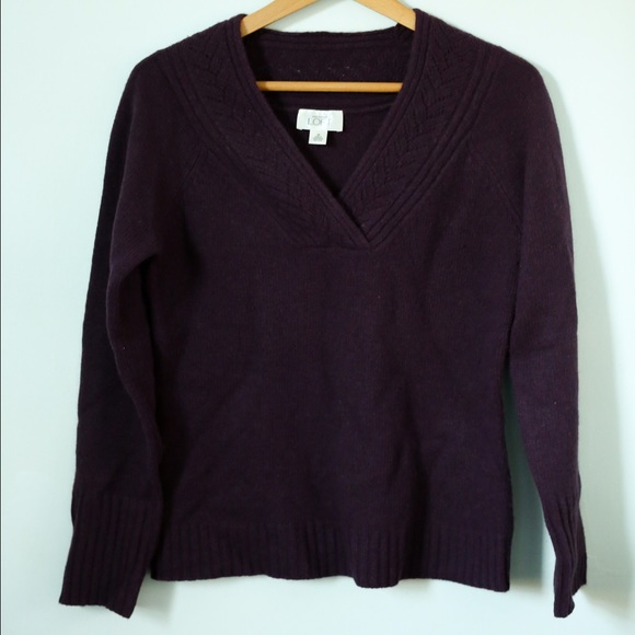 Valentines Day Rich dark purple sweater