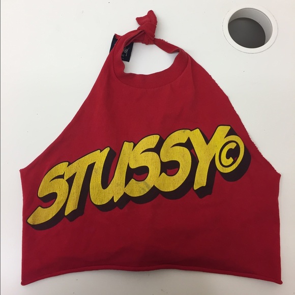 Vintage stussy crop top