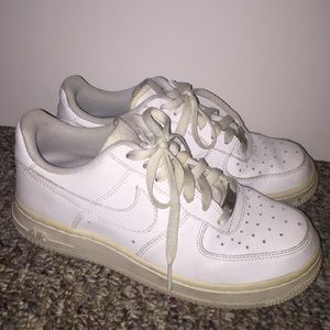 White Nike Air Sneakers