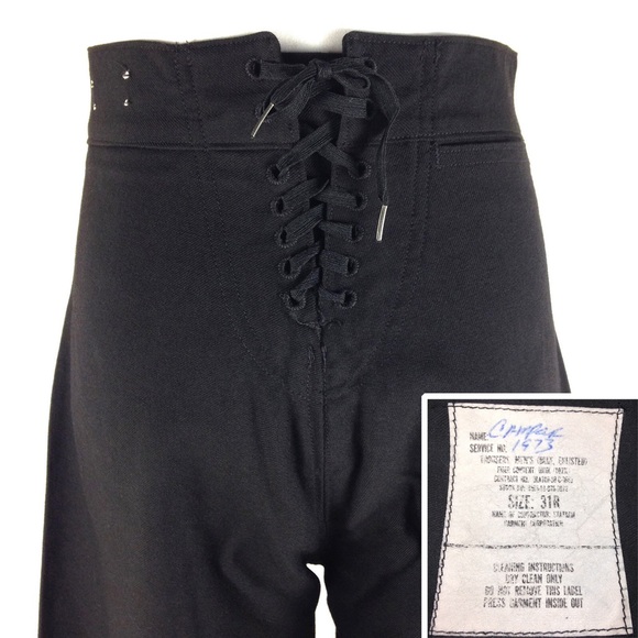 🚫SOLD🚫VINTAGE SAILOR PANTS | US NAVY Bell Bottom - Picture 4 of 4