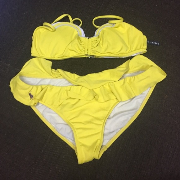 Yellow Ralph Lauren Bikini