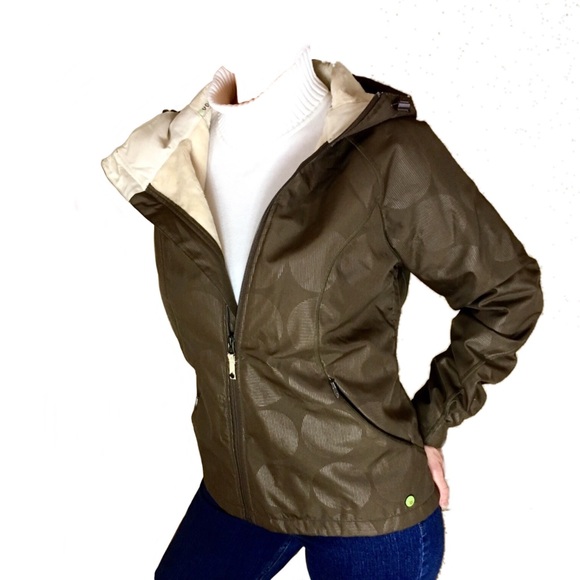 BURTON Hooded Brown Snow Jacket