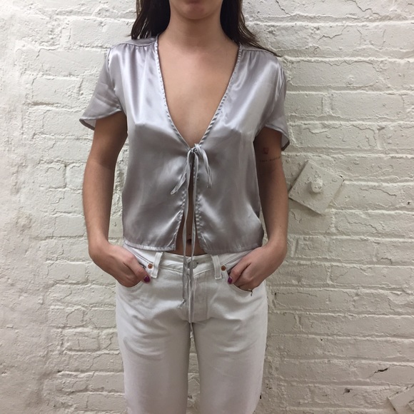 Brandy Melville silky top