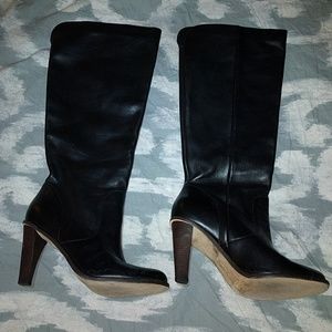 Cole Haan tall leather boots