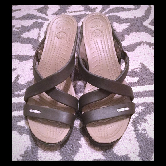 Croc sandals