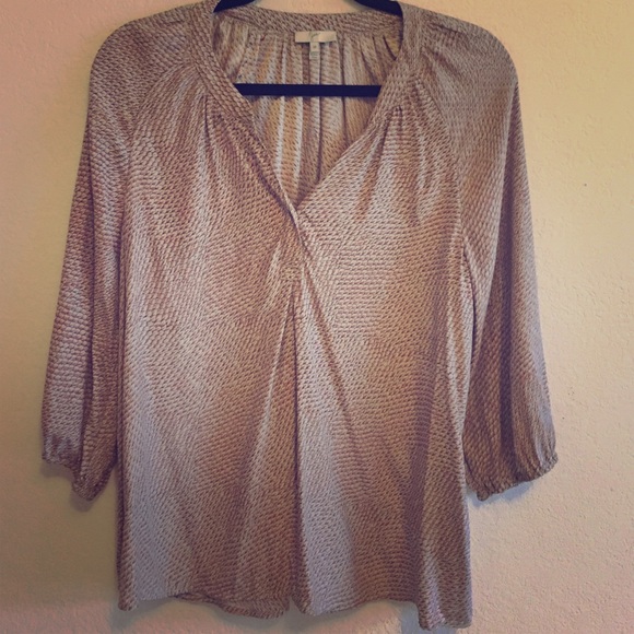 Boutique Silk 3/4 sleeve blouse. Size M