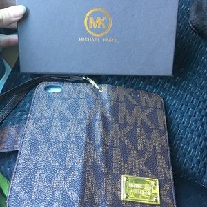 Michael kors flip cover phone case.