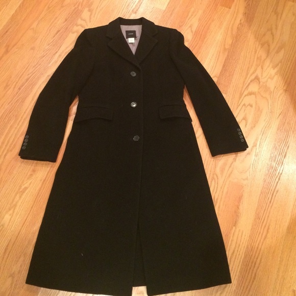 j crew long wool coat