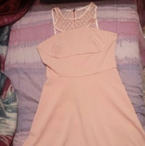 Papaya pink dress