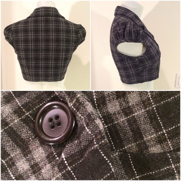 💥WEEKEND SALE💥 Cropped Puff Sleeve Blazer