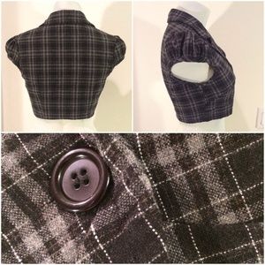 💥WEEKEND SALE💥 Cropped Puff Sleeve Blazer