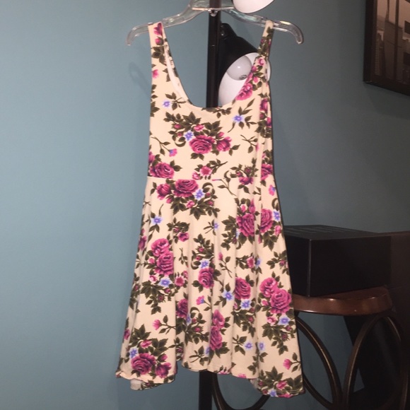 Sparkle & Fade Floral Skater Dress