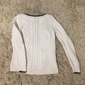 Women's J. Crew ivory knit sweater
