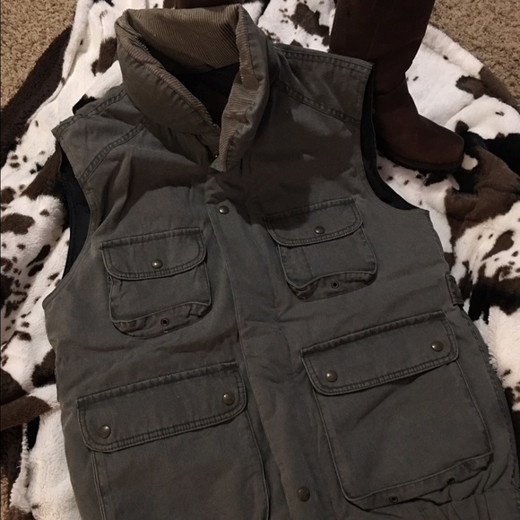 VINTAGE goose down vest - Picture 1 of 3
