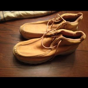 Tan size 12 boots men's