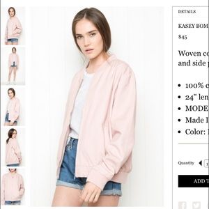 Kasey Bomber Jacket NWT