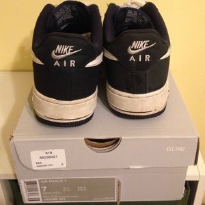 Nike Air Force 1 (Navy Blue)