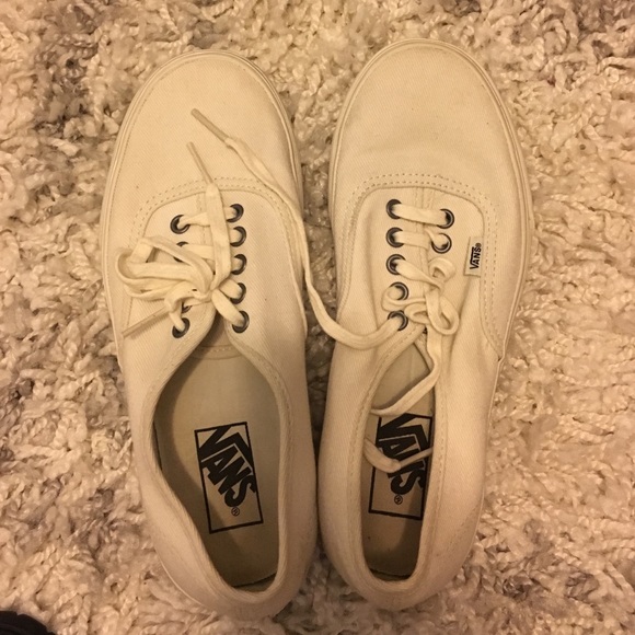 Vans. Size women's 9. WORN ONCE.