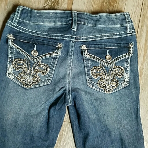 Girls boot cut jeans
