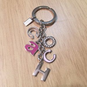 Coach Keychain