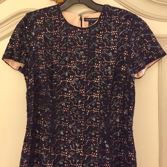 FRENCH CONNECTION BEADED DRESS - Picture 2 of 3