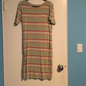LULAROE Rainbow Stripe Julia🦄