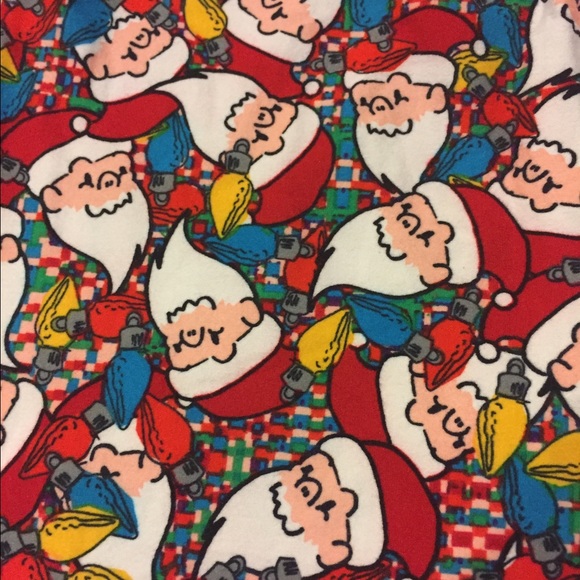 Lularoe Christmas Leggings size OS New 🦄🎅🏻🎄
