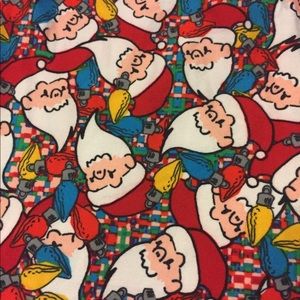 Lularoe Christmas Leggings size OS New 🦄🎅🏻🎄