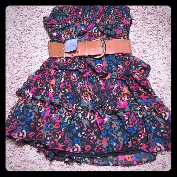 Strapless Flirty Dress