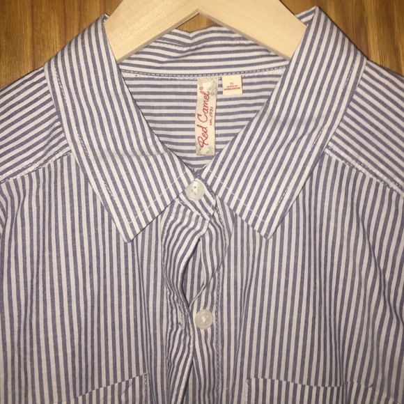 Striped tie-up dress! - Picture 2 of 4