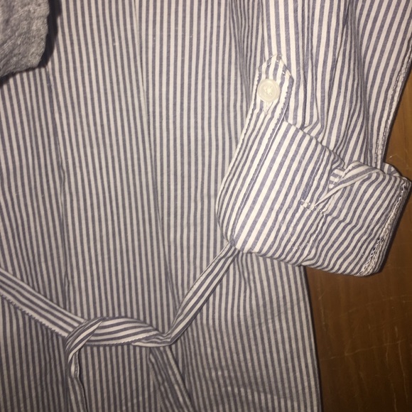 Striped tie-up dress! - Picture 3 of 4